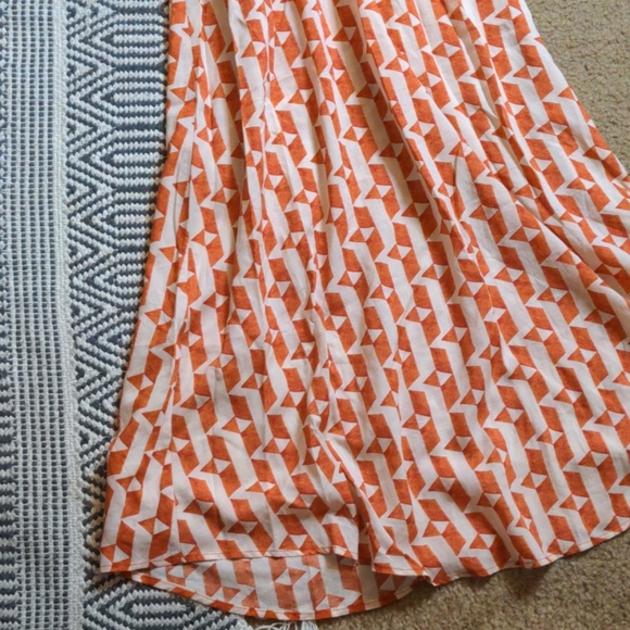 🌼Small/Medium - Target - Orange Maxi Dress🌼 - Picture 4 of 12